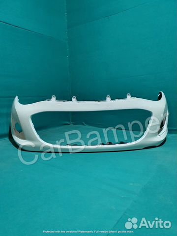 Бампер передний Калина 2192 цвет Ледниковый 221