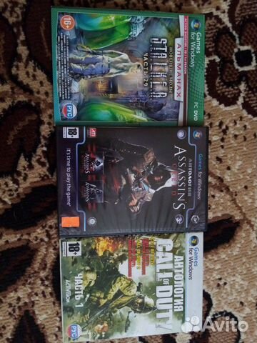 Игровые диски для компьютеров