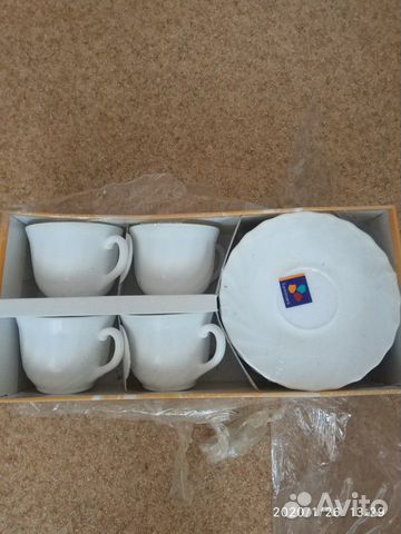 Сервиз чайный luminarc, новый, в упаковке