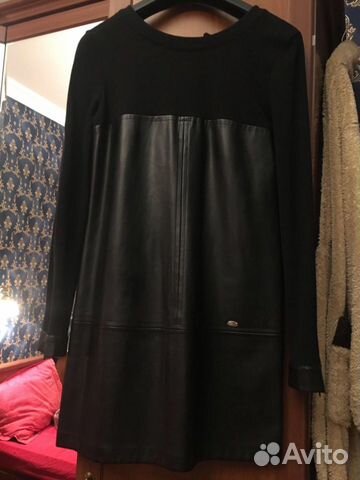 Платье кожаное Платье кожаное