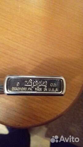 Настоящая зажигалка zippo