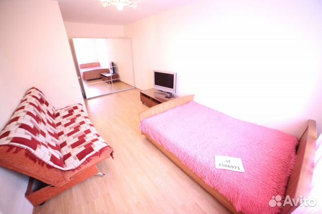 

1-к. квартира, 35 м², 2 кровати