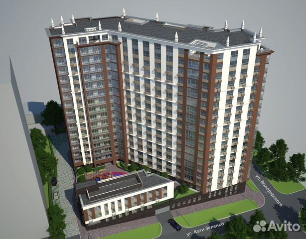 3-к квартира, 117.2 м², 4/19 эт.