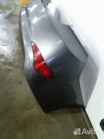 Бампер задний Hyundai Solaris Бампер задний Hyundai Solaris