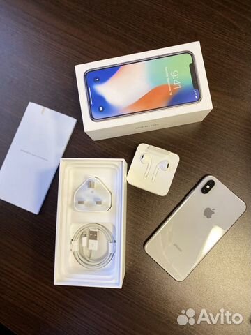 iPhone X 64Gb б/у в отличном состоянии