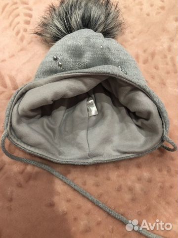 Шапка для девочки р.52-54