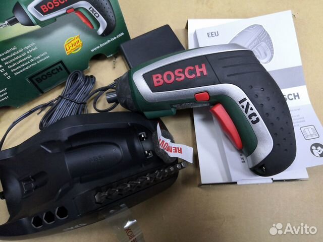 Аккумуляторная отвертка Bosch IXO IV (новая)
