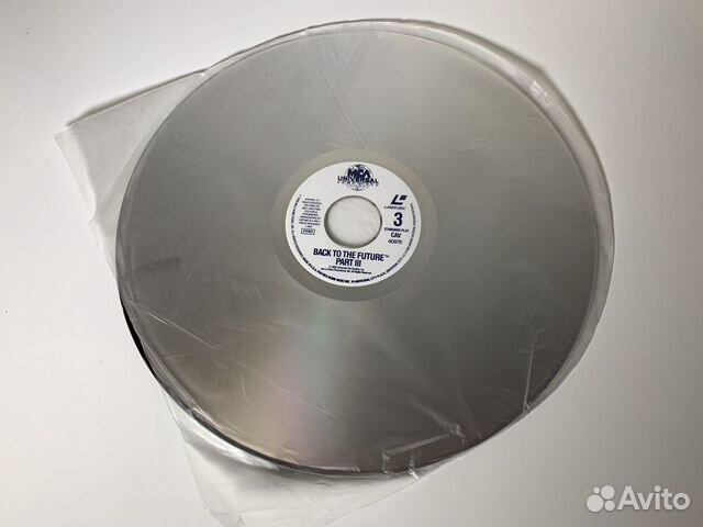 Laserdisc LD Фильм Назад в будущее 3 Laserdisc LD Фильм Назад в будущее 3