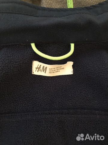 Куртка для мальчика Hm размер 116 Куртка для мальчика Hm размер 116