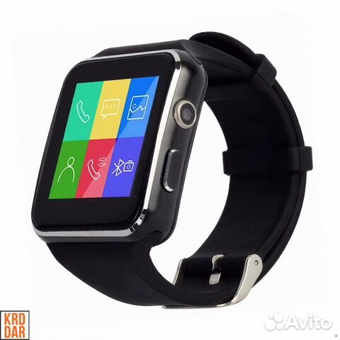 Умные часы Smart Watch X6 black Умные часы Smart Watch X6 black
