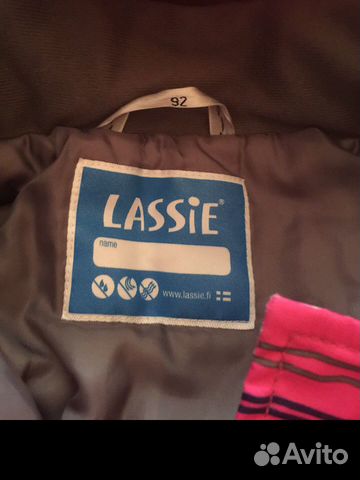 Комбинезон на девочку весна/осень lassie 92+6