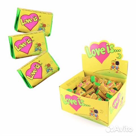 Жевательная резинка Love is Жевательная резинка Love is