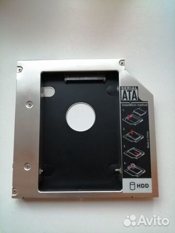 Адаптер HDD/SSD к ноутбуку вместо CD/DVD Адаптер HDD/SSD к ноутбуку вместо CD/DVD