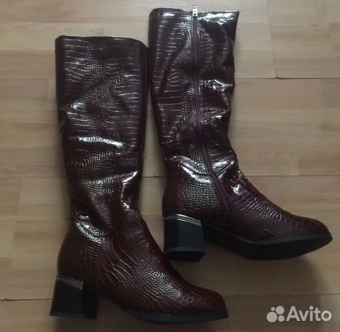 Сапоги зимние, новые, 39 размер