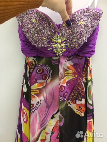 Платье в пол Tony Bowls