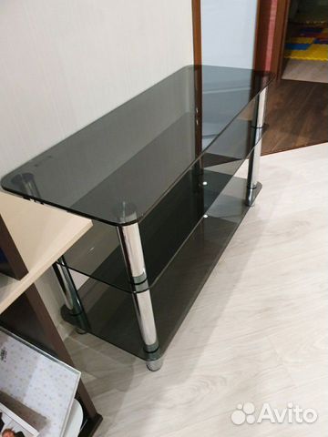 Стеклянная тумба