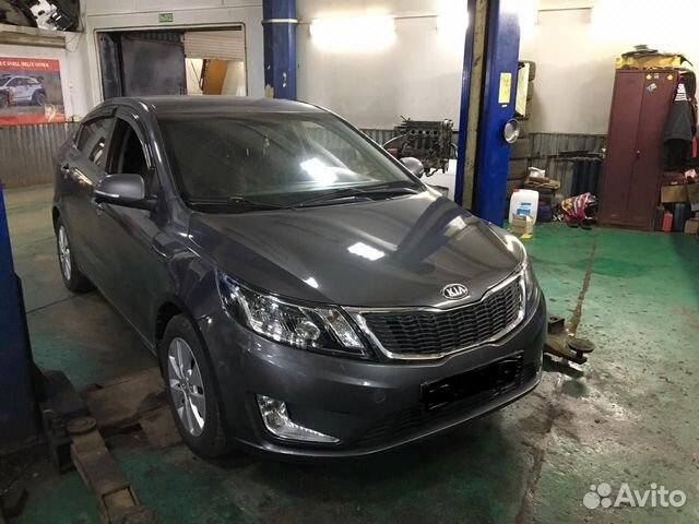 Передний бампер Kia Rio до 2019