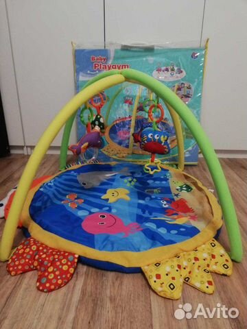Развивающий коврик baby playgym
