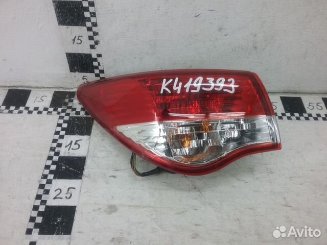 Фонарь задний лев наружный Nissan Almera G15 