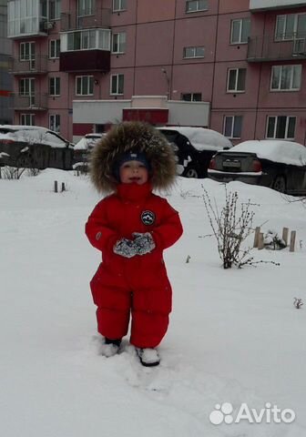 Комбинезон зимний Nels р. 86-92