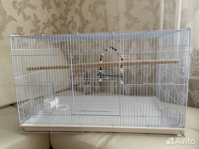 Клетка вальер для попугаев купить на Зозу.ру - фотография № 4