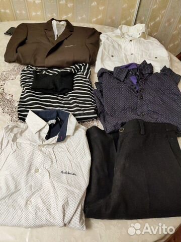 Мужская одежда пакетом