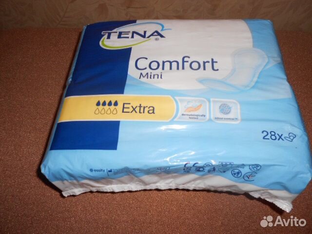 Tena Comfort Mini Extra - 28 штук прокладок Tena Comfort Mini Extra - 28 штук прокладок