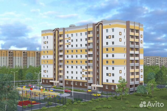 1-к квартира, 41.8 м², 4/10 эт.