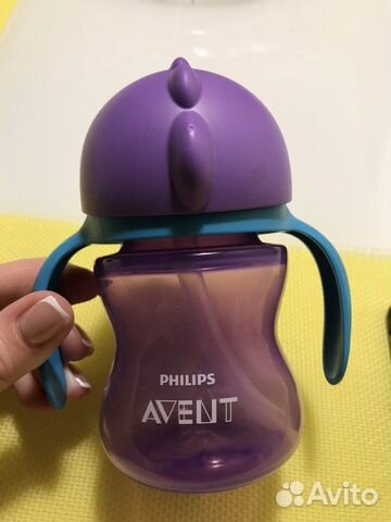 Поильник Philips Avent с трубочкой Поильник Philips Avent с трубочкой