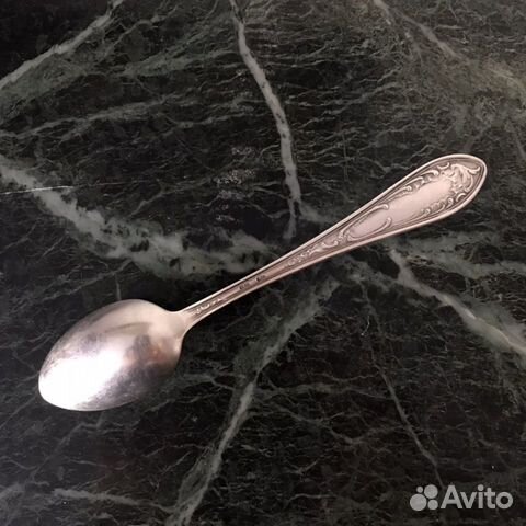 Чайная ложка серебро 875 проба