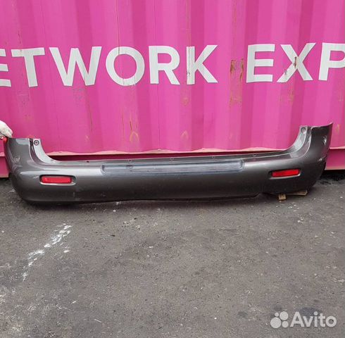 Бампер задний Hyundai Starex до рестайлинга 2002 г