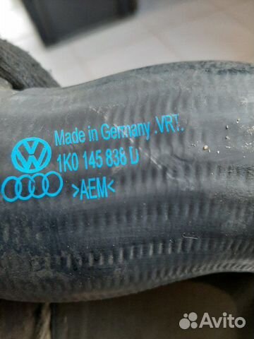 Патрубок интеркулера Volkswagen Passat 3C Патрубок интеркулера Volkswagen Passat 3C