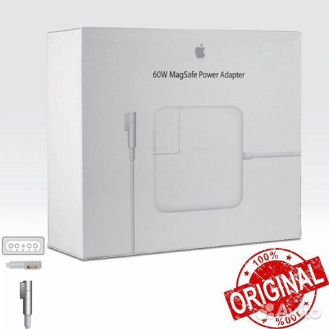 Блок питания Magsafe 1 60w на Макбук / Оригинал Блок питания Magsafe 1 60w на Макбук / Оригинал