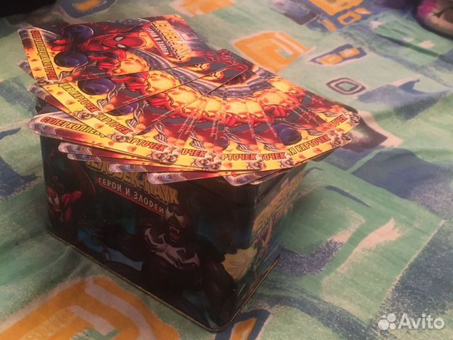 Карточки человек паук