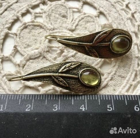 Серьги винтажные Серьги винтажные