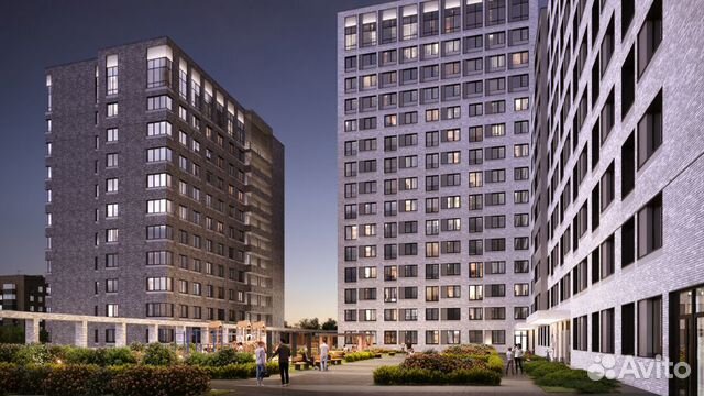 1-к квартира, 41.6 м², 20/29 эт.