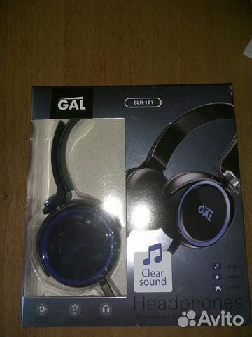 Наушники Gal. Новые