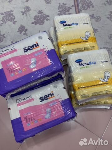 Прокладки seni и молимед hartman 9 упаковок Прокладки seni и молимед hartman 9 упаковок