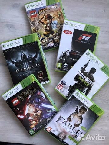 Xbox 360 500 Gb с 2 джойстиками и играми