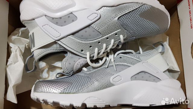 Nike Air Huarache Run Ultra GS Metallic us-3.5Y Nike Air Huarache Run Ultra GS Metallic us-3.5Y