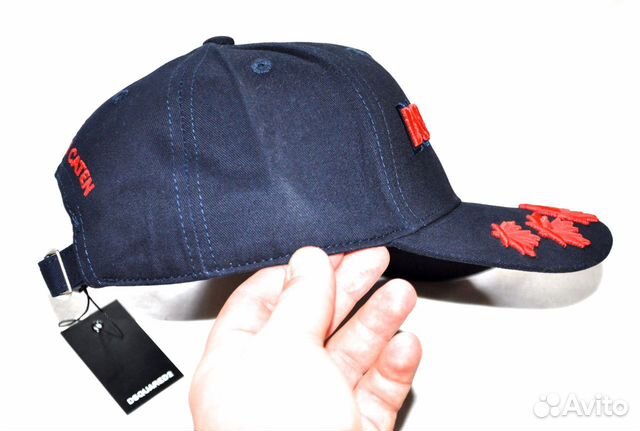 Кепка / бейсболка / Dsquared / новая (темно-синяя)