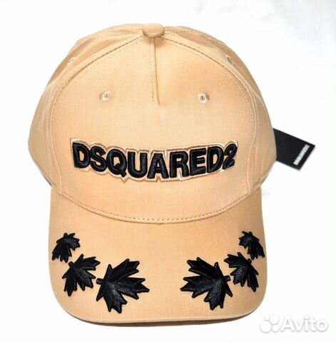 Кепка / бейсболка / Dsquared / новая (бежевая) Кепка / бейсболка / Dsquared / новая (бежевая)