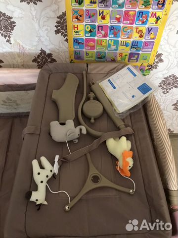 Манеж-кровать