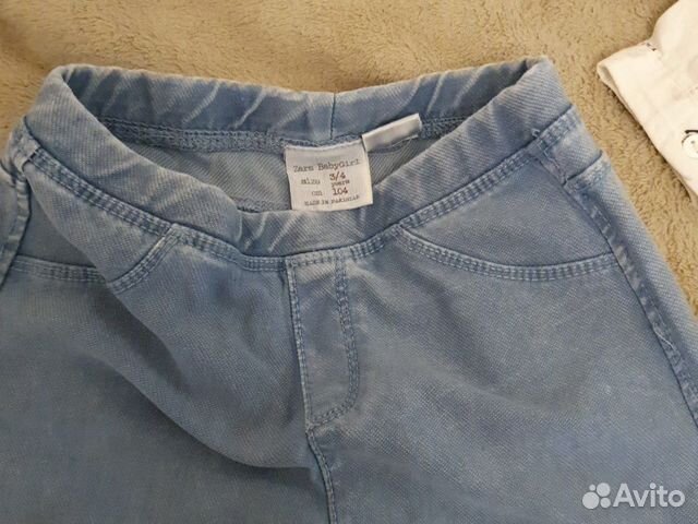 Рубашка, лосины 104 zara