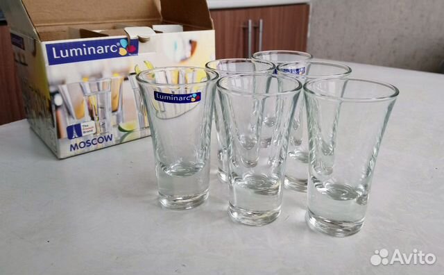 Набор стопок Luminarc Moscow H5067 50 мл, 6 шт Набор стопок Luminarc Moscow H5067 50 мл, 6 шт