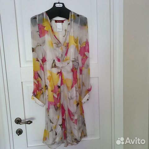 Платье шелковое MaxMara