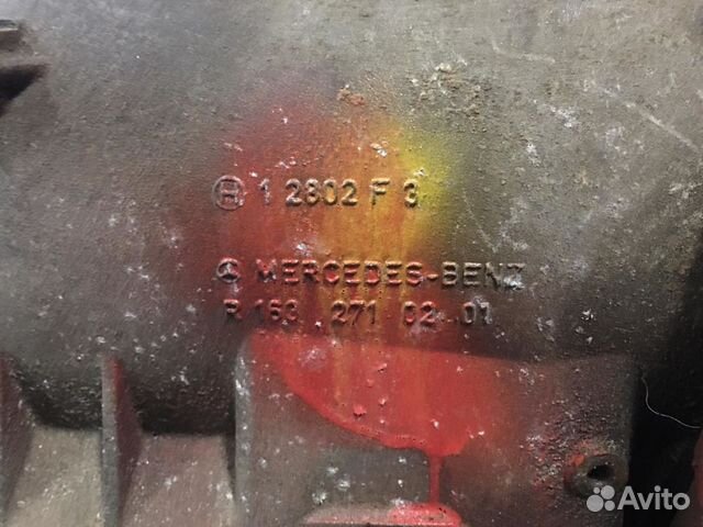 АКПП 722.662 mercedes W163 ML 320 3.2L АКПП 722.662 mercedes W163 ML 320 3.2L