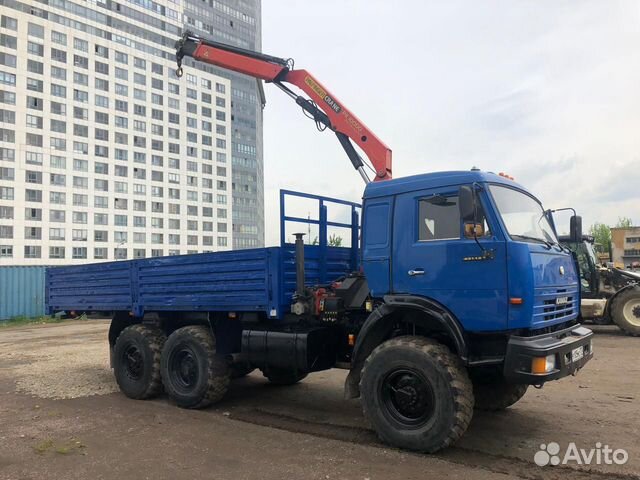 Камаз Манипулятор 43118 с кму Palfinger 2011 г.в