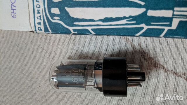 Радиолампы 6н8с и 6н7с