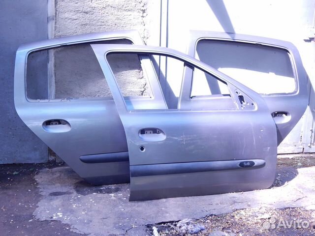 Дверь передняя задняя Renault Clio Symbol 98-08